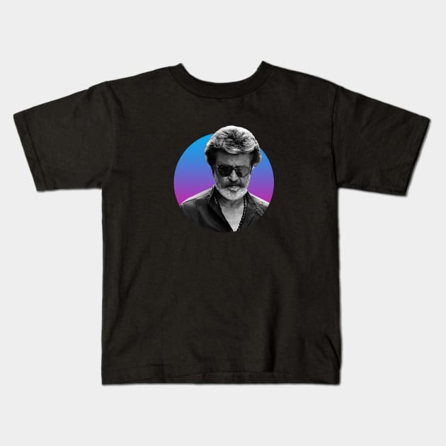 Rajinikanth Retro Kids T-Shirt by Printnation